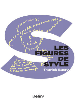 cover image of Les figures de style